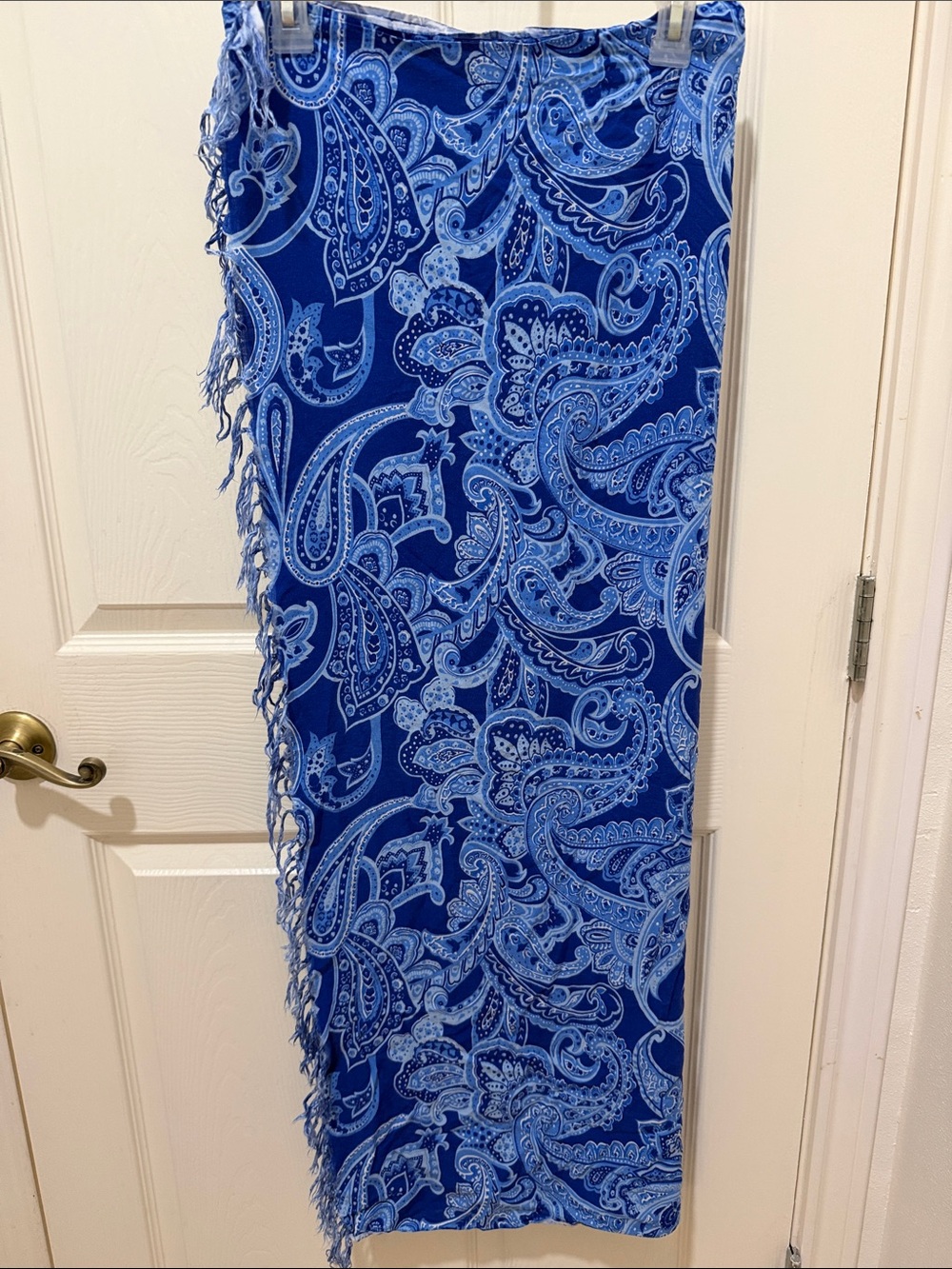 Magic - Blue Paisley Swim Sarong Cover-Up